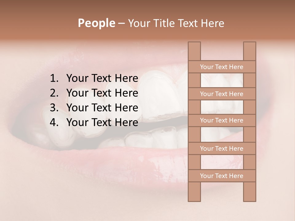 Caucasian Gel Kappa PowerPoint Template