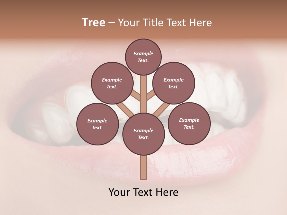 Caucasian Gel Kappa PowerPoint Template