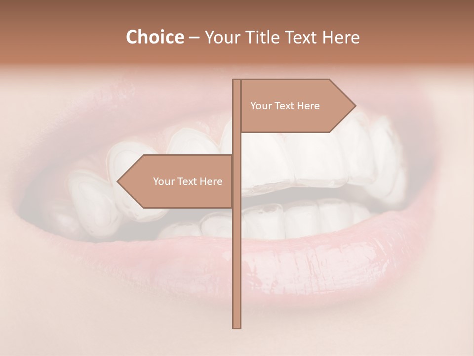 Caucasian Gel Kappa PowerPoint Template