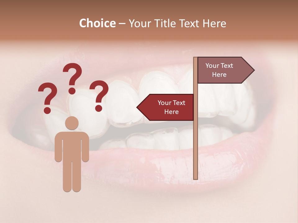 Caucasian Gel Kappa PowerPoint Template