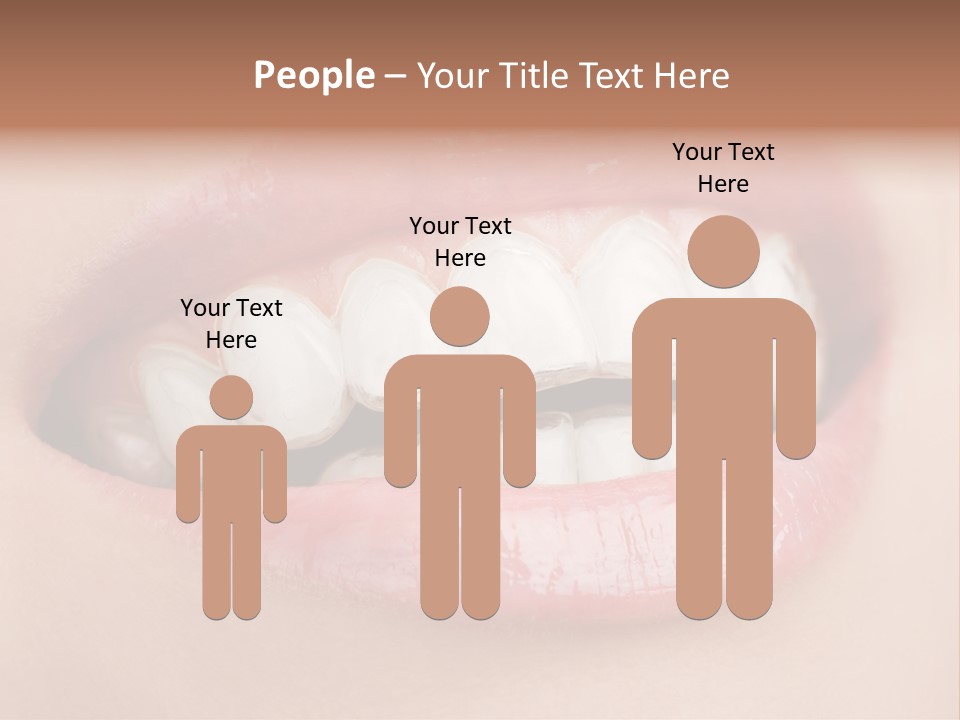 Caucasian Gel Kappa PowerPoint Template