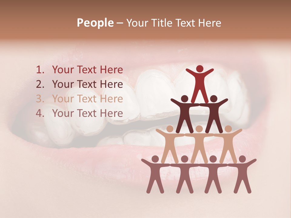 Caucasian Gel Kappa PowerPoint Template