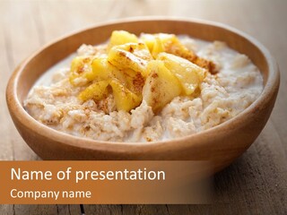 Colorful Full Meal PowerPoint Template