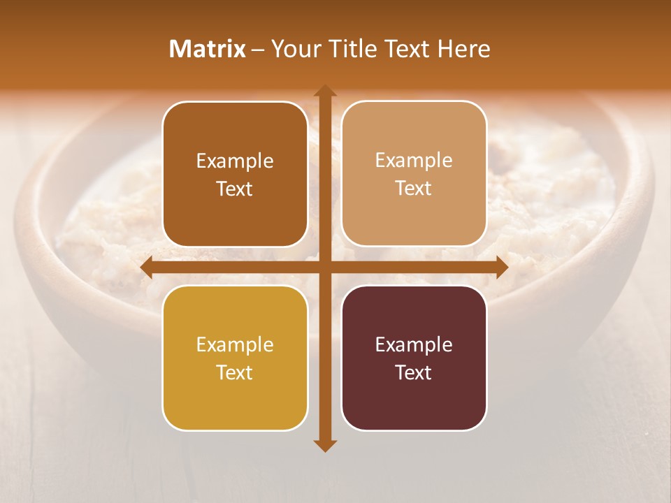 Colorful Full Meal PowerPoint Template