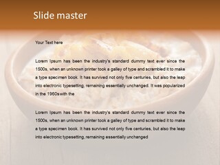 Colorful Full Meal PowerPoint Template