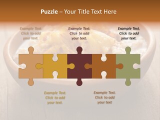 Colorful Full Meal PowerPoint Template