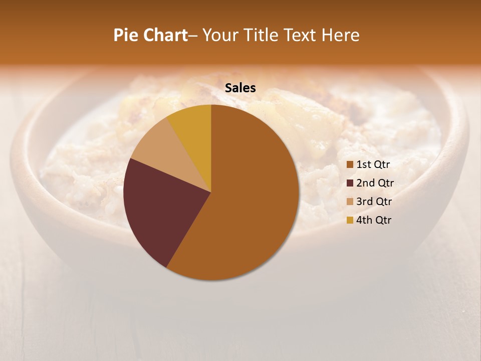 Colorful Full Meal PowerPoint Template