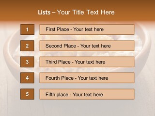 Colorful Full Meal PowerPoint Template