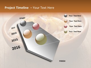 Colorful Full Meal PowerPoint Template