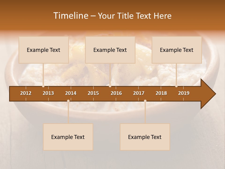 Colorful Full Meal PowerPoint Template