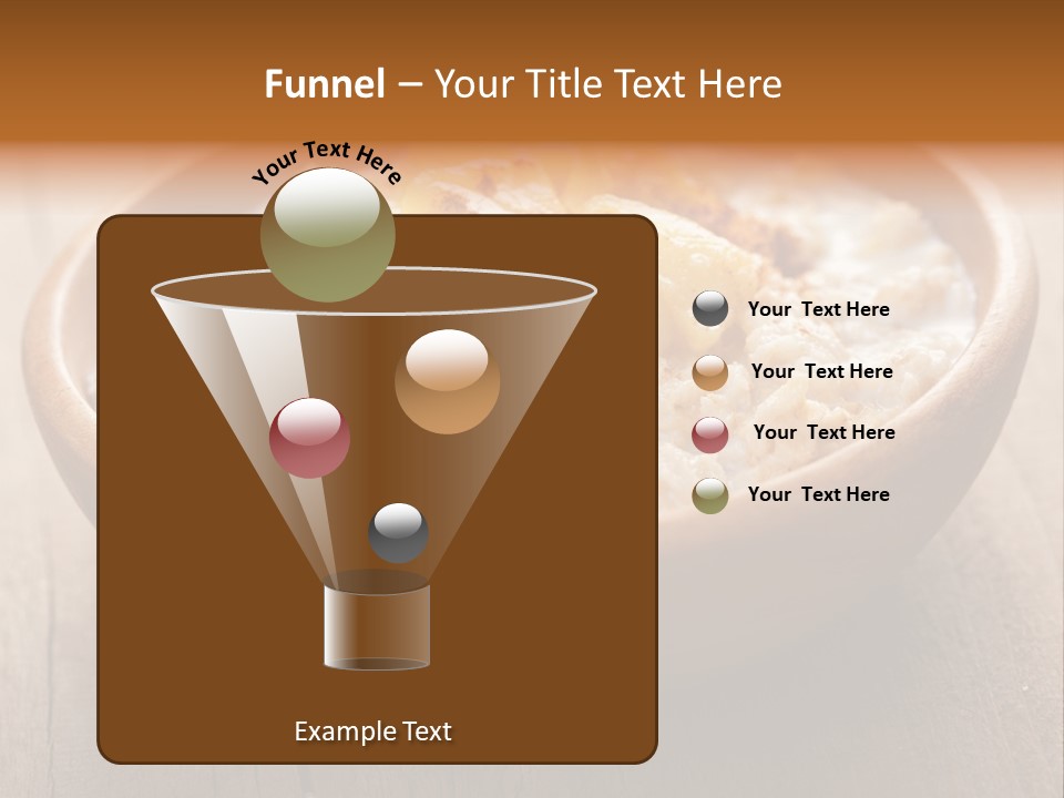 Colorful Full Meal PowerPoint Template