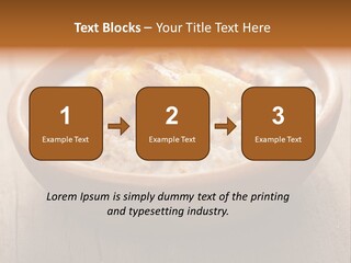 Colorful Full Meal PowerPoint Template