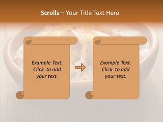 Colorful Full Meal PowerPoint Template