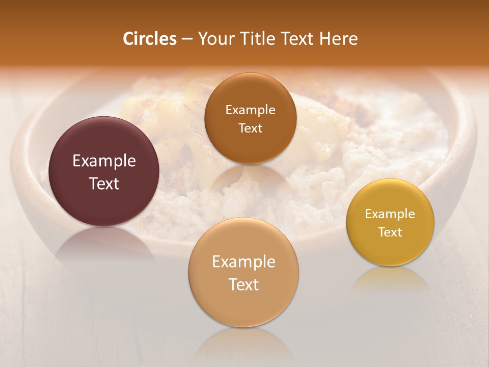 Colorful Full Meal PowerPoint Template