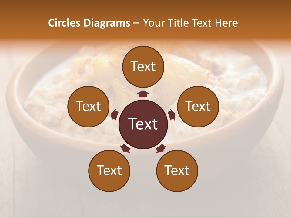 Colorful Full Meal PowerPoint Template