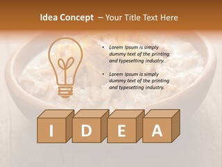 Colorful Full Meal PowerPoint Template