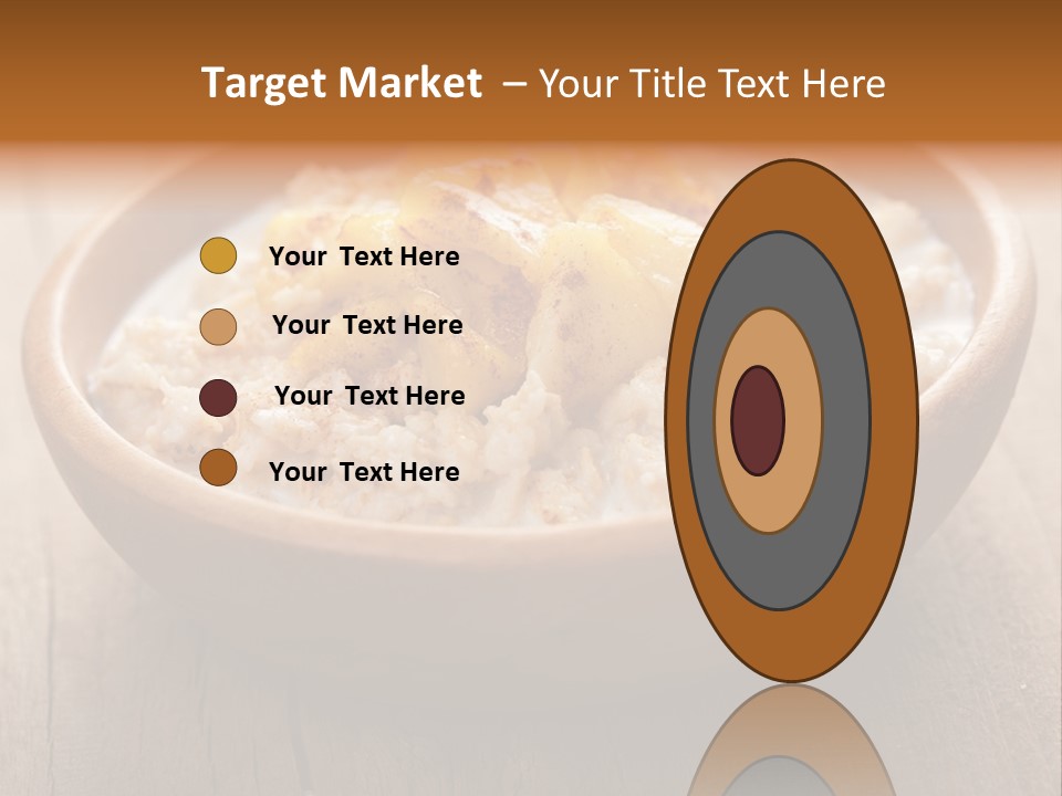 Colorful Full Meal PowerPoint Template