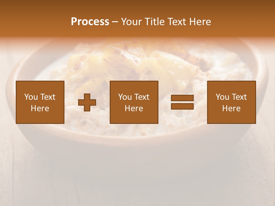 Colorful Full Meal PowerPoint Template