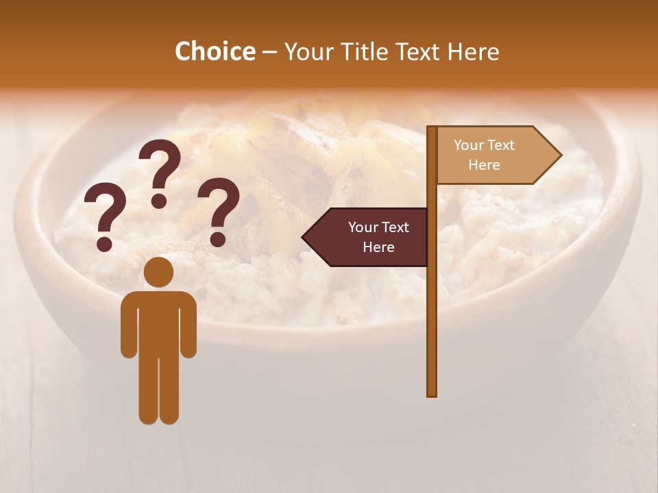Colorful Full Meal PowerPoint Template