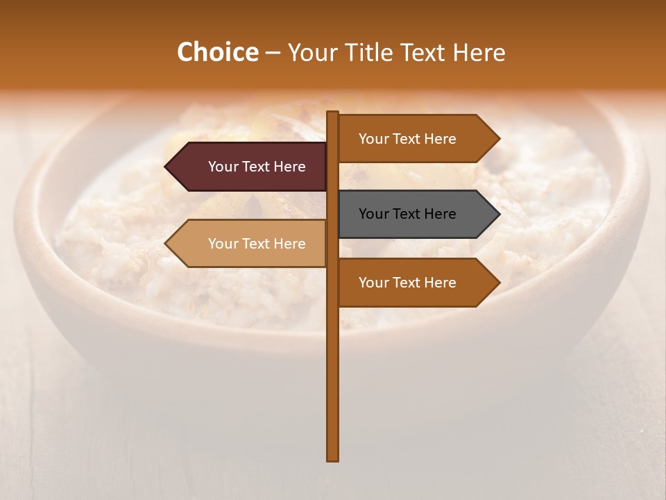 Colorful Full Meal PowerPoint Template