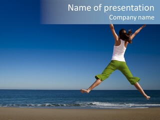 Freedom Beautiful Outdoor PowerPoint Template