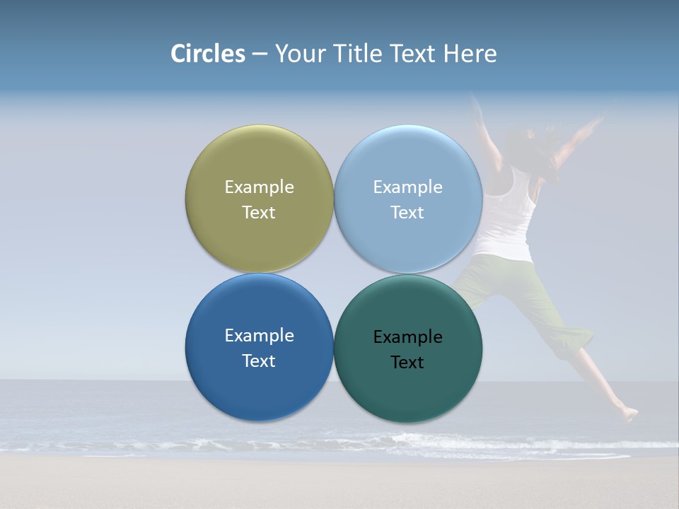 Freedom Beautiful Outdoor PowerPoint Template