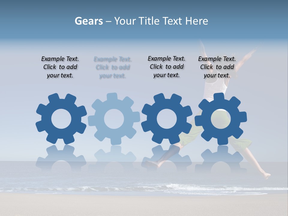 Freedom Beautiful Outdoor PowerPoint Template