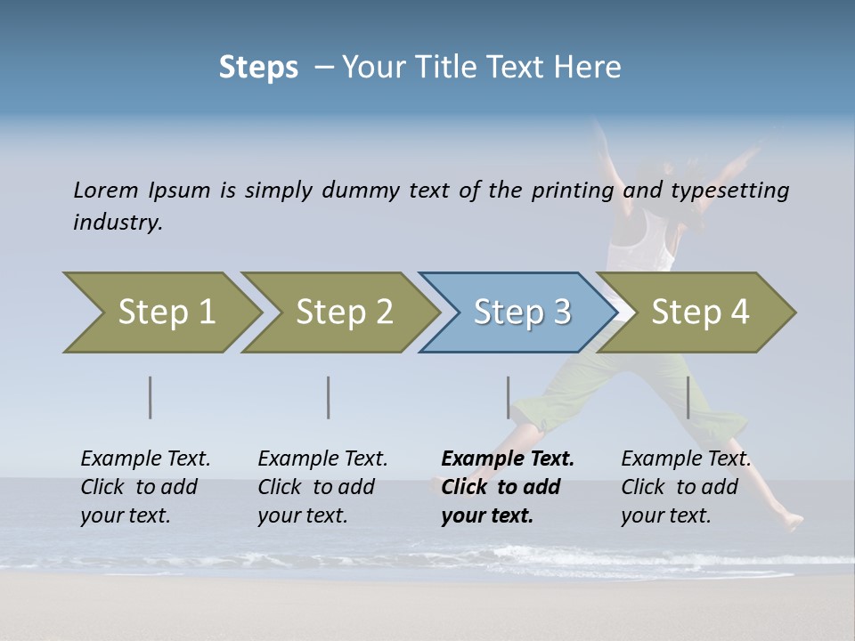 Freedom Beautiful Outdoor PowerPoint Template