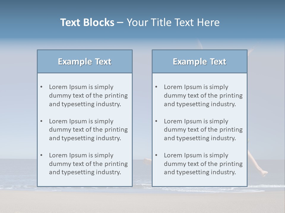 Freedom Beautiful Outdoor PowerPoint Template