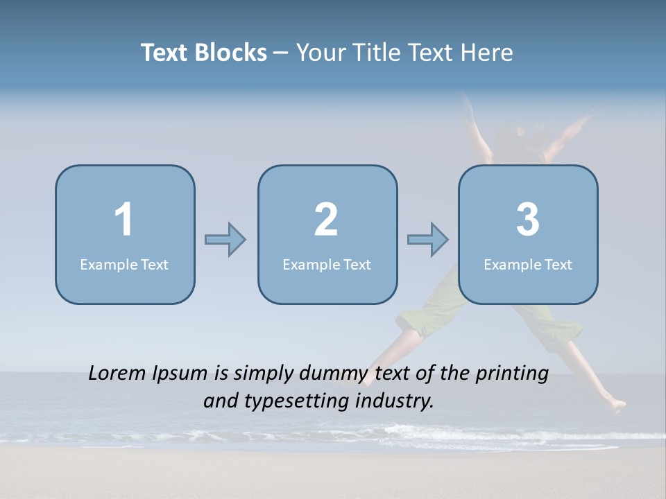 Freedom Beautiful Outdoor PowerPoint Template