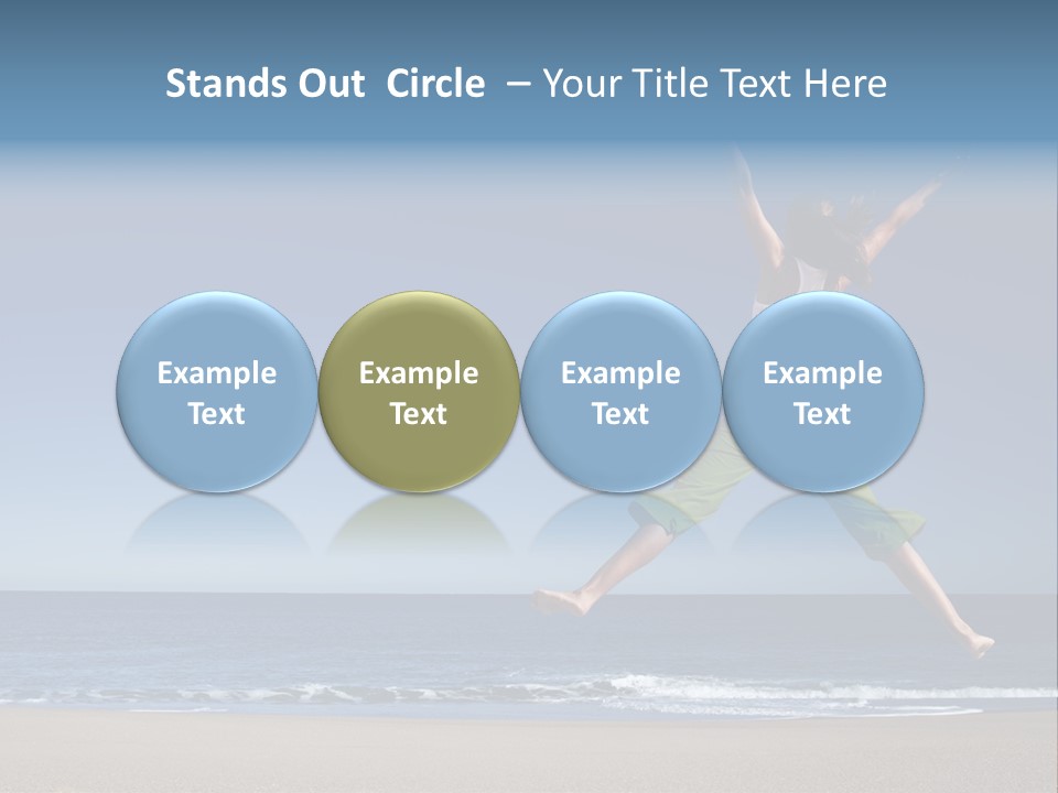 Freedom Beautiful Outdoor PowerPoint Template