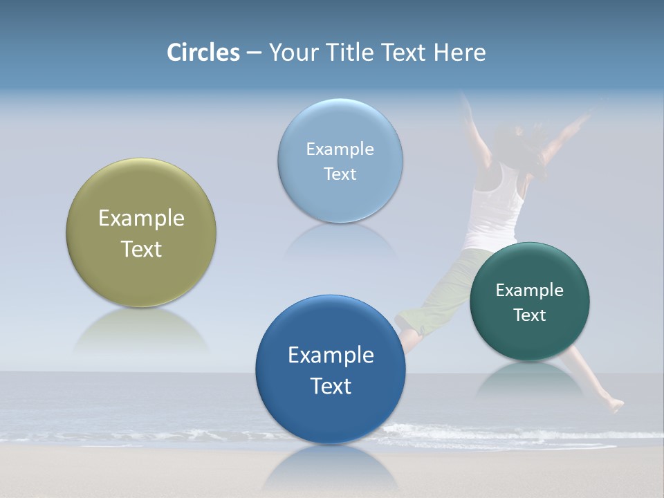 Freedom Beautiful Outdoor PowerPoint Template