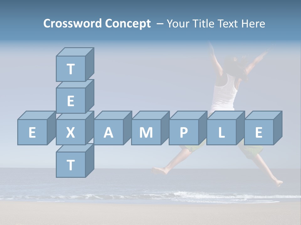 Freedom Beautiful Outdoor PowerPoint Template