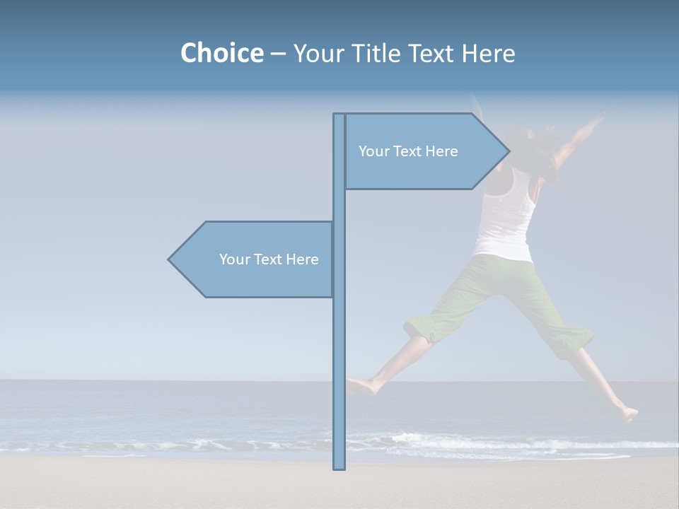 Freedom Beautiful Outdoor PowerPoint Template