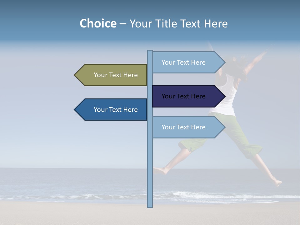 Freedom Beautiful Outdoor PowerPoint Template