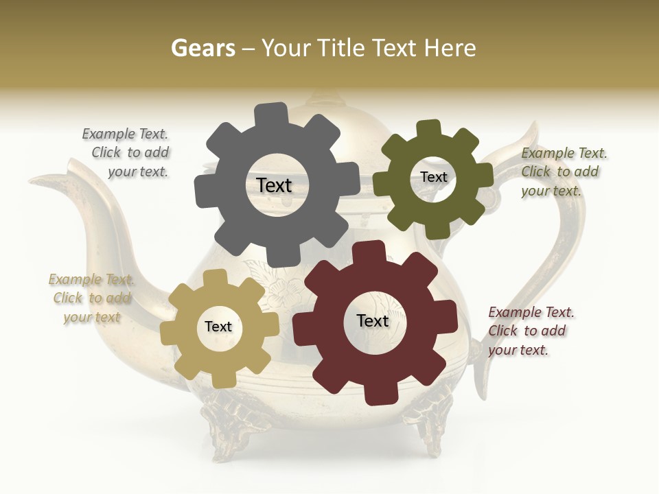 Pot Ware Silver PowerPoint Template