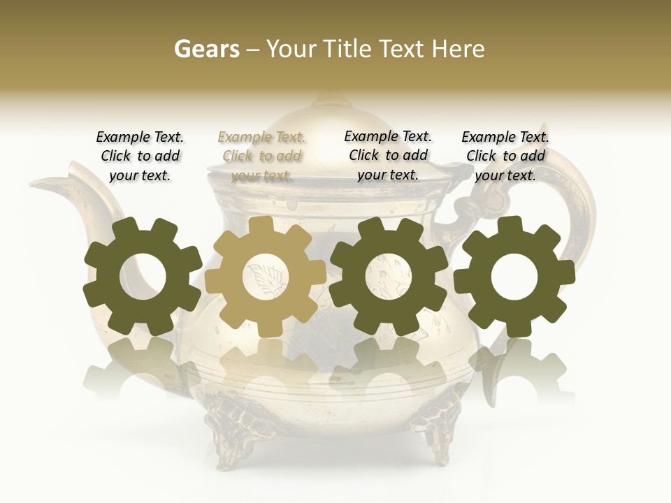 Pot Ware Silver PowerPoint Template