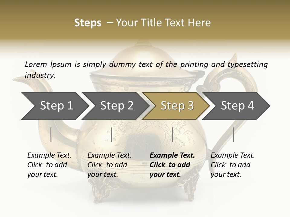 Pot Ware Silver PowerPoint Template