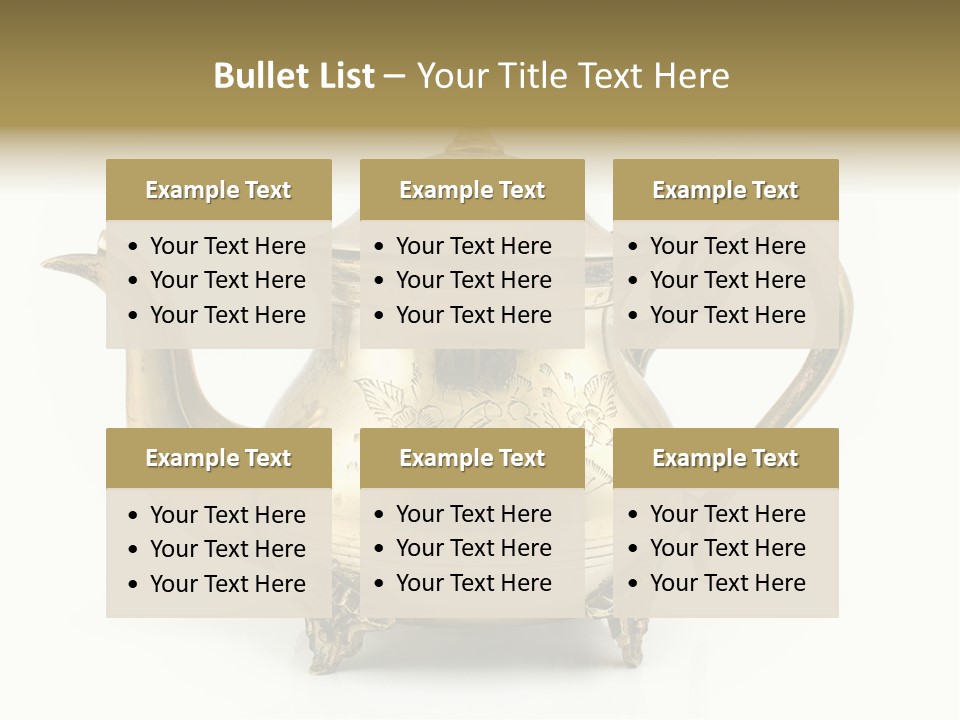 Pot Ware Silver PowerPoint Template