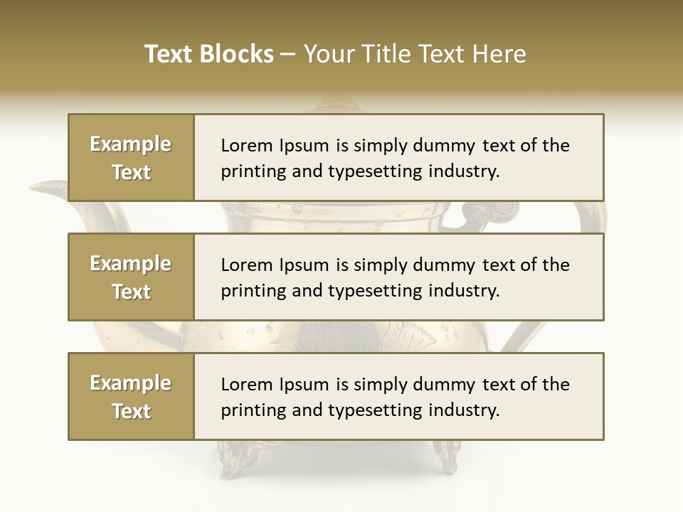 Pot Ware Silver PowerPoint Template