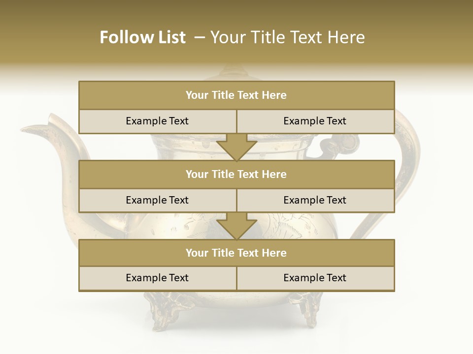 Pot Ware Silver PowerPoint Template