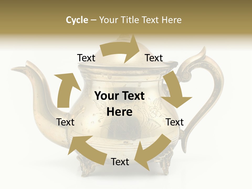 Pot Ware Silver PowerPoint Template