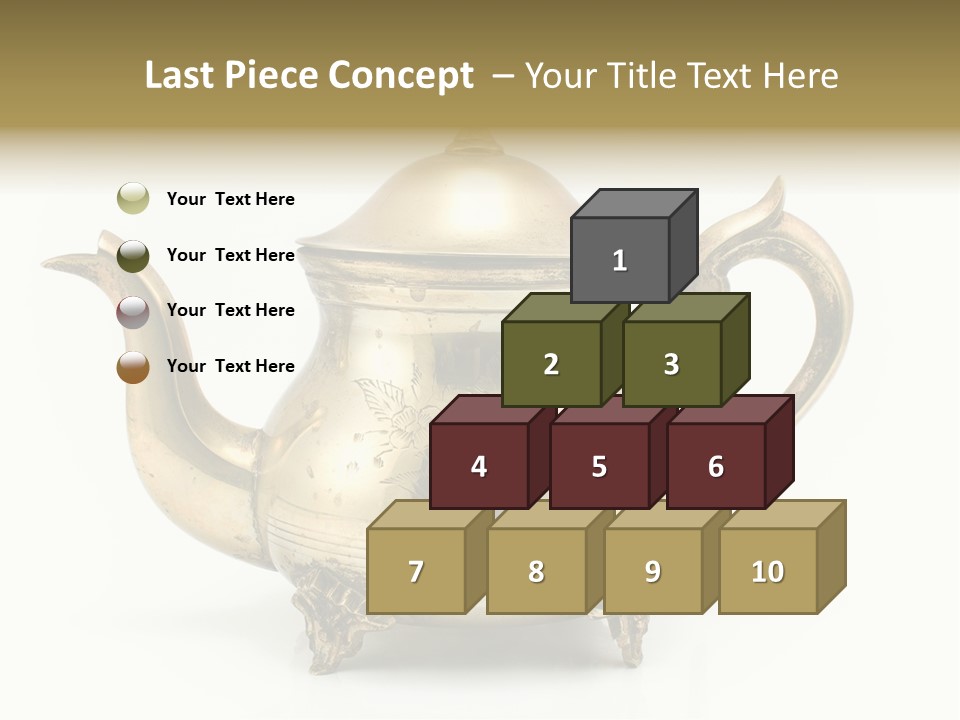 Pot Ware Silver PowerPoint Template