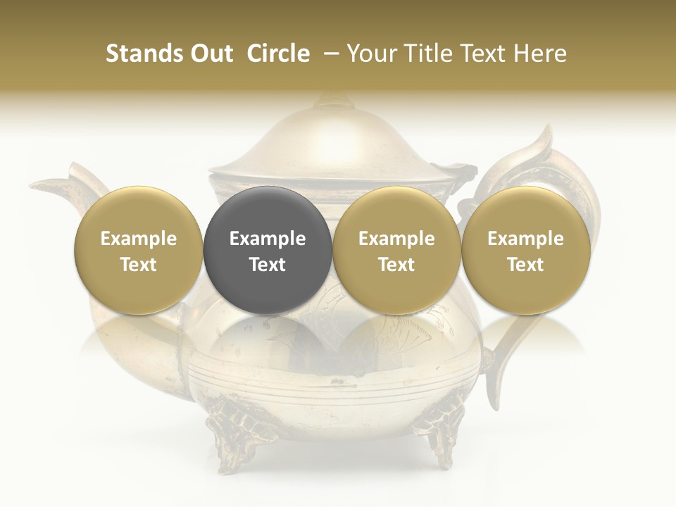 Pot Ware Silver PowerPoint Template