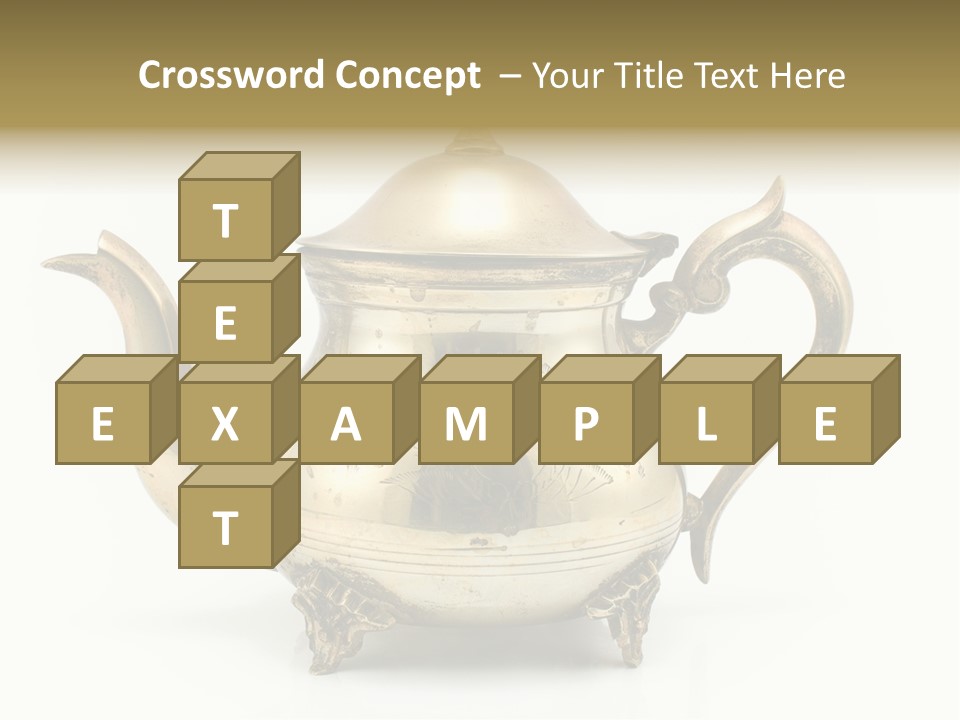 Pot Ware Silver PowerPoint Template