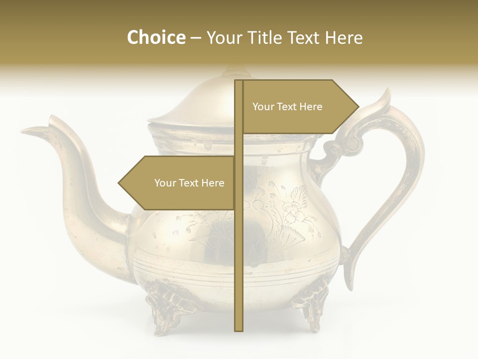 Pot Ware Silver PowerPoint Template