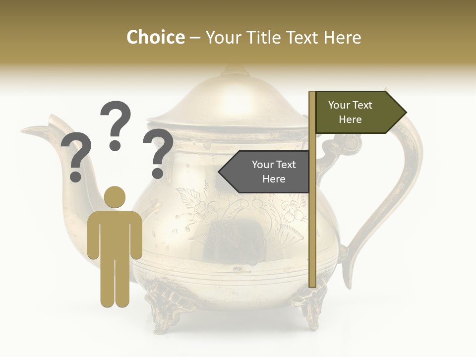 Pot Ware Silver PowerPoint Template