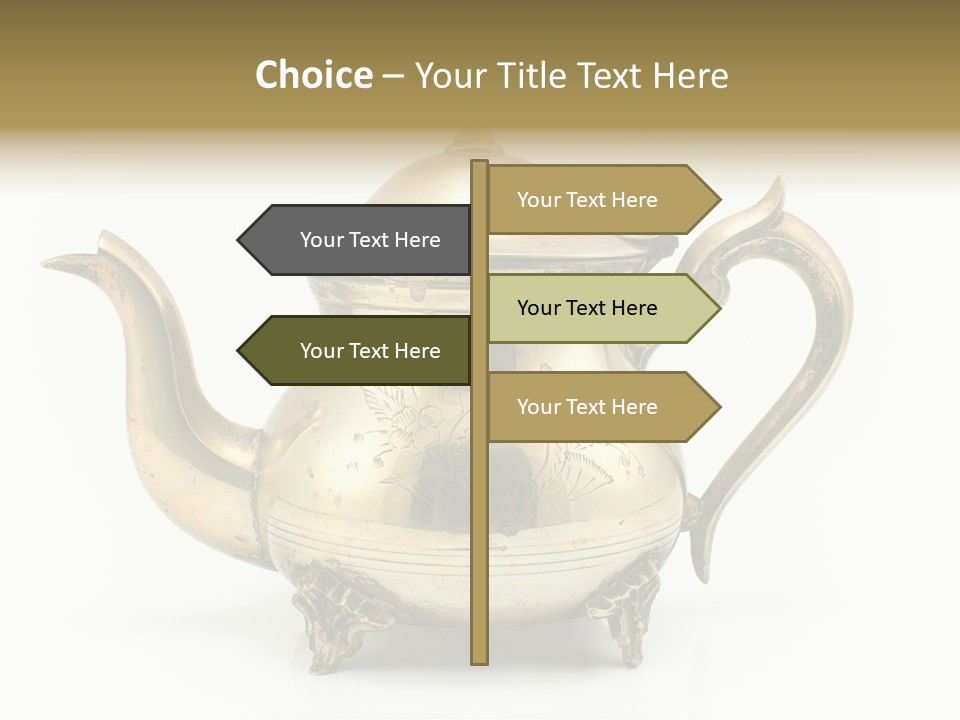 Pot Ware Silver PowerPoint Template