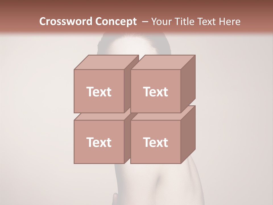 Human Person Undress PowerPoint Template