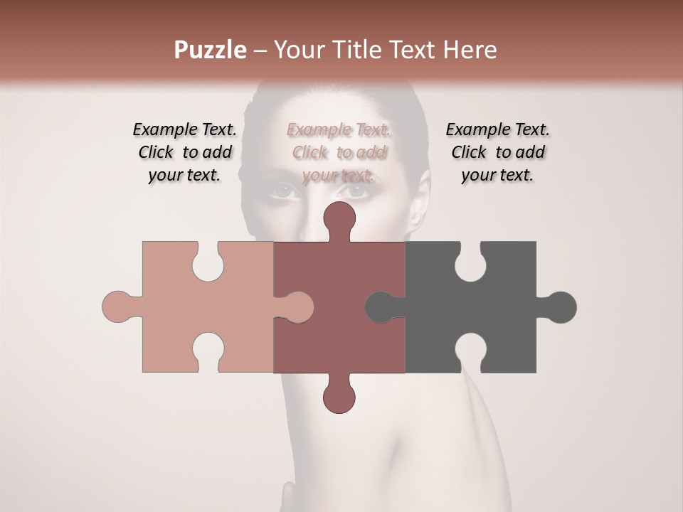 Human Person Undress PowerPoint Template
